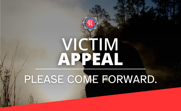 Victim appeal graphic