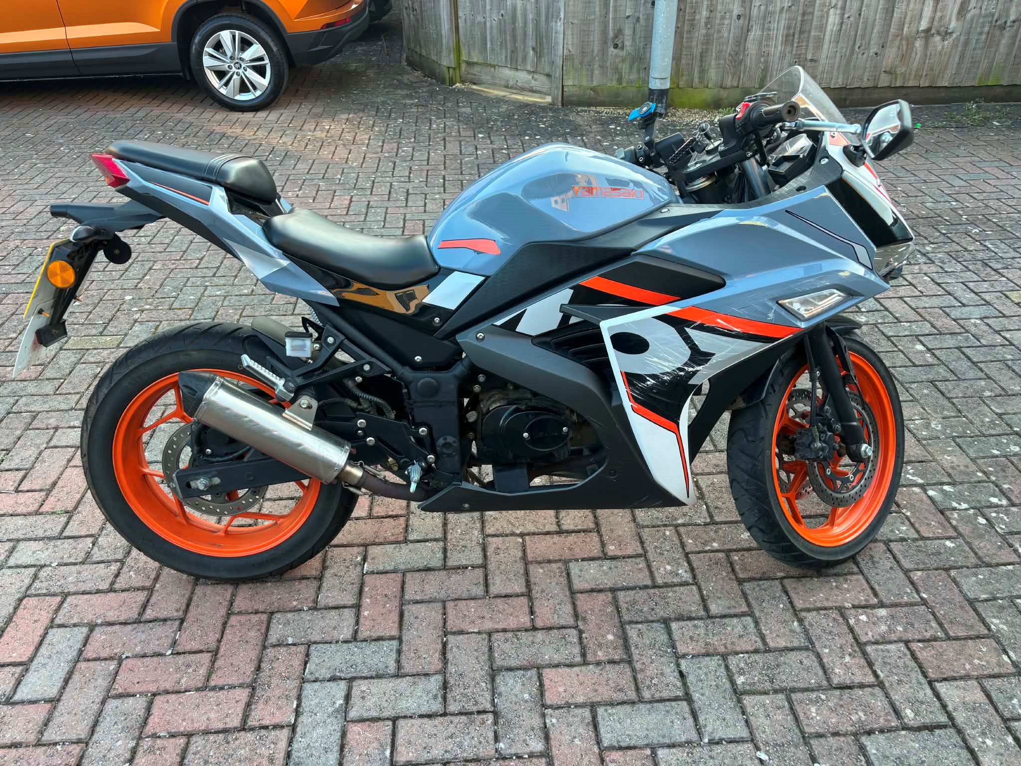 Stolen motorbike